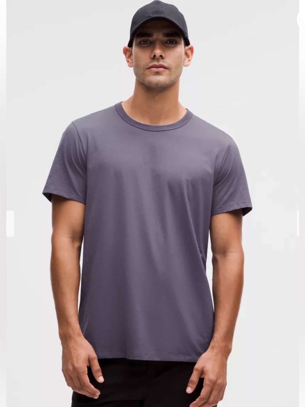 Lululemon Mens T Shirt XL Purple Zeroed In Training Performance Stretch Gym